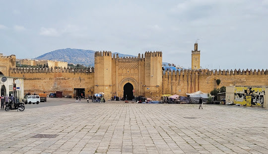 Fes traditional architecture and souks